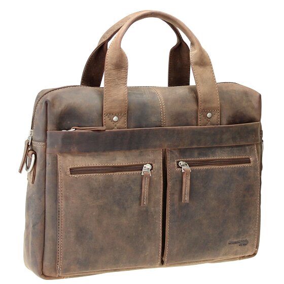 Greenland Nature Stone Briefcase Leather 39 cm