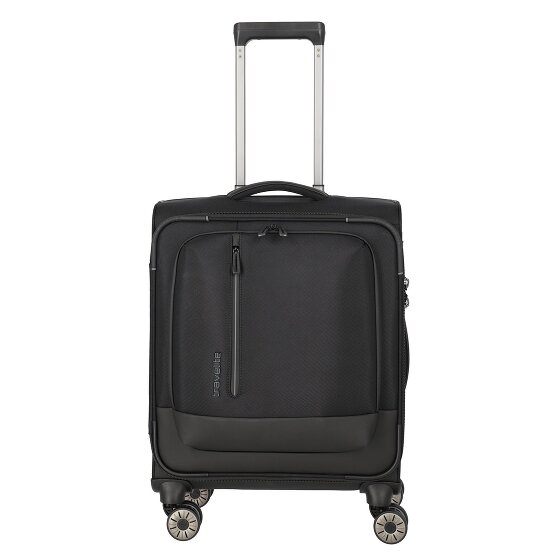 Travelite Crosslite 5.0 4 kółka Walizka kabinowy S 55 cm Komora na laptopa