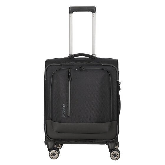 Travelite Crosslite 5.0 4 kółka Walizka kabinowa S 55 cm Komora na laptopa