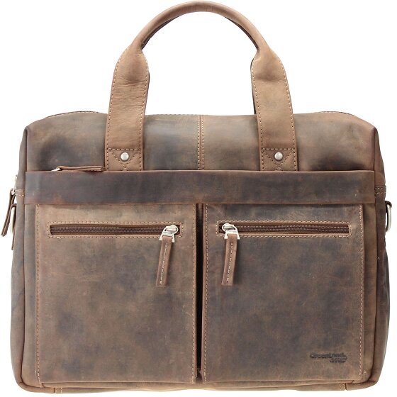 Greenland Nature Stone Briefcase Leather 39 cm