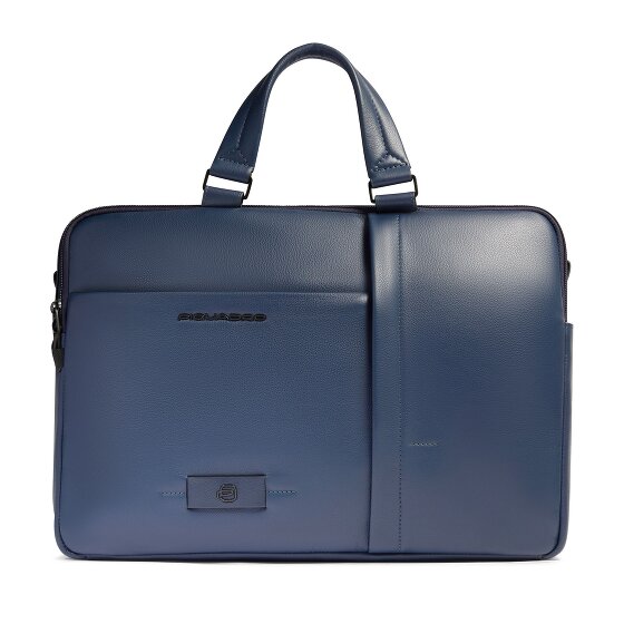 Piquadro Russel Teczka Ochrona RFID Skórzany 40 cm Komora na laptopa