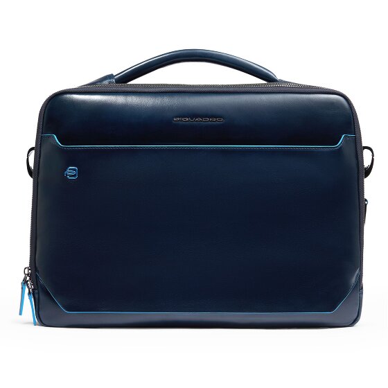 Piquadro Blue Square Teczka Skórzany 39 cm Komora na laptopa