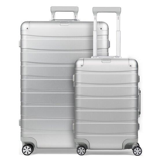 Redolz Pro Aluminium 4 kółka Zestaw walizek 2-części