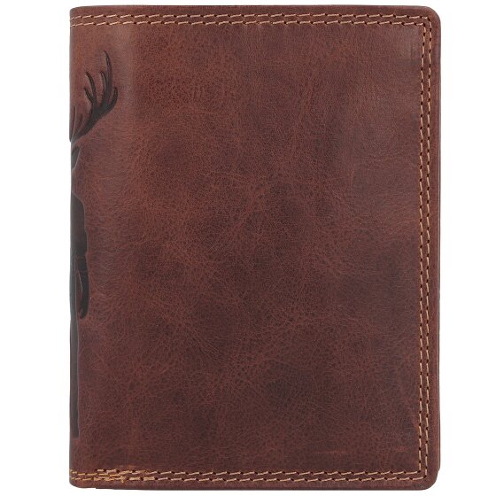 Jack Kinsky Monterey Portfel Ochrona RFID Skórzany 9.5 cm