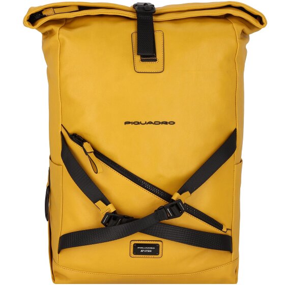 Piquadro Harper Plecak skórzany 48 cm Komora na laptopa