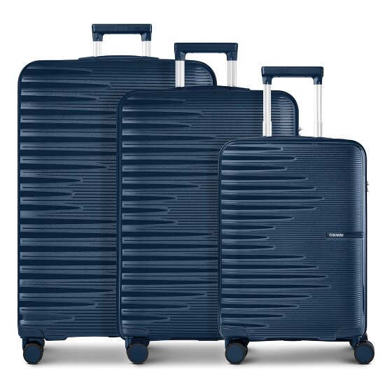 Travelite Pacific 4 kółka Zestaw walizek 3-części