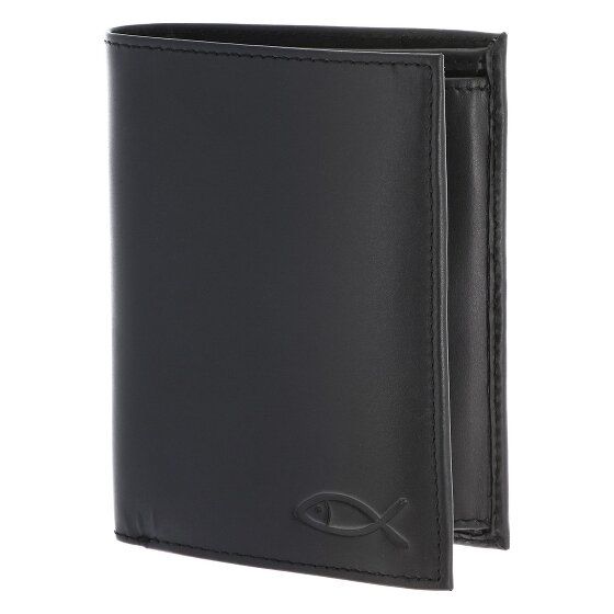 oxmox Leather Portfel Ochrona RFID Skóra 13 cm