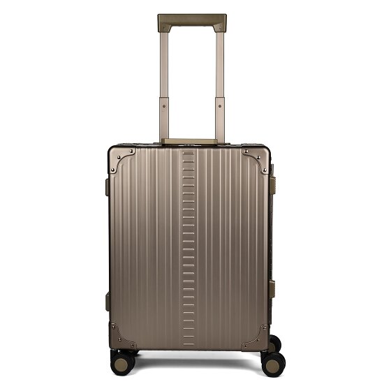 Aleon Walizka kabinowa Traveler International z 4 kółkami, Aluminium, 55 cm