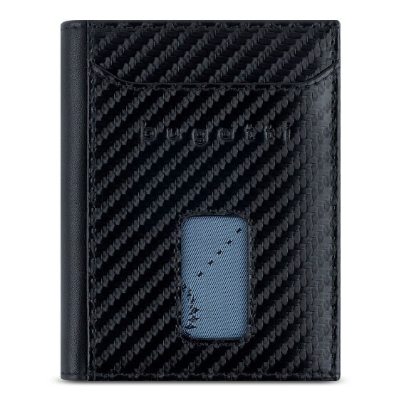 bugatti Secure Slim Portfel Ochrona RFID Skórzany 8 cm