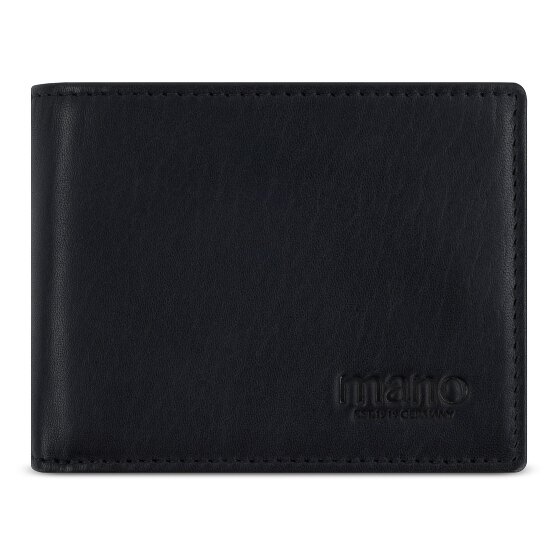 mano Don Andrea Portfel Ochrona RFID Skórzany 9.5 cm