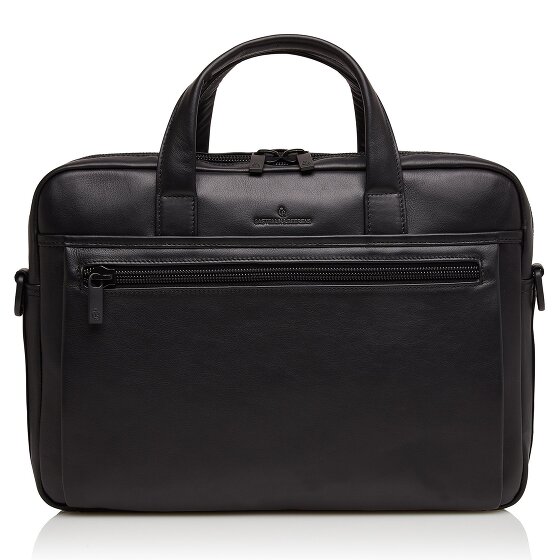 Castelijn & Beerens Nappa X Charlie Briefcase RFID Leather 41 cm Komora na laptopa