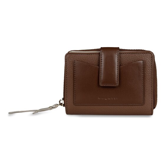 bugatti Viola Portfel Ochrona RFID Skórzany 12 cm