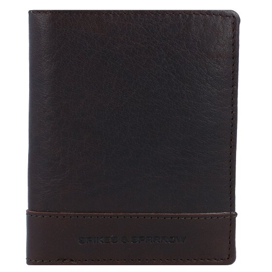 Spikes & Sparrow Skórzany portfel RFID 10 cm
