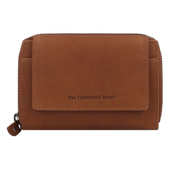 The Chesterfield Brand Wax Pull Up Portfel Ochrona RFID Skórzany 13.5 cm