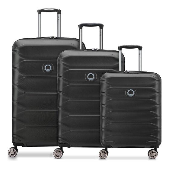 Delsey Paris Meteor 4 kółka Zestaw walizek 3-części z funkcją poszerzenia