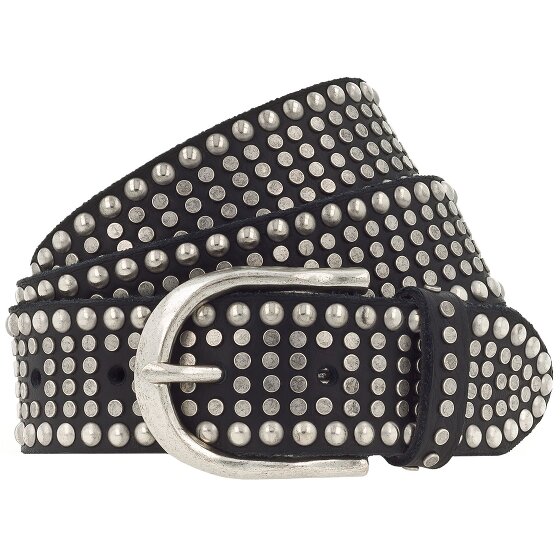 b.belt Riva Studded Belt Leather