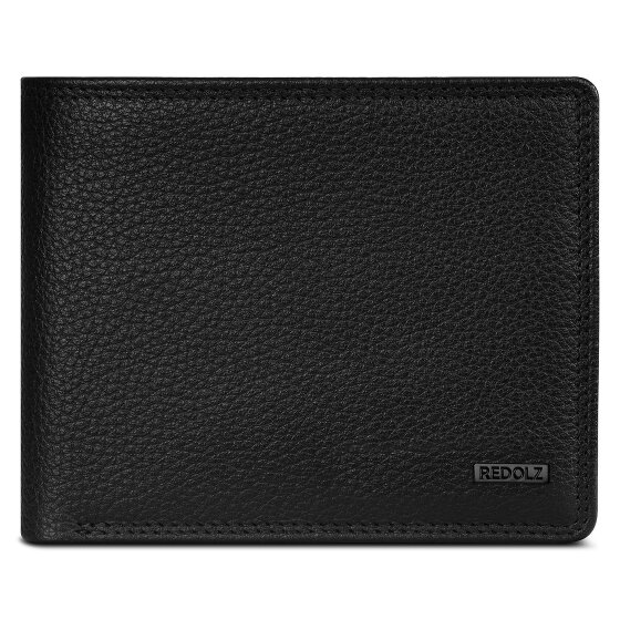 Redolz Leather Essentials QF portfel RFID skórzany rozkładany 12 cm