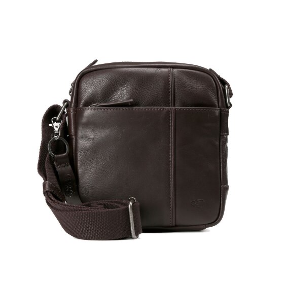 camel active Pine Torba na ramię Skórzany 22 cm