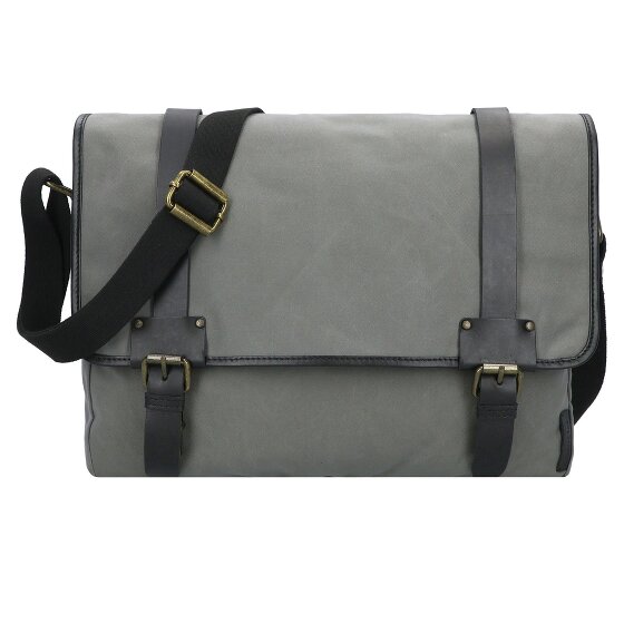 Harbour 2nd City Canvas Yale Briefcase Messenger 37 cm Komora na laptopa