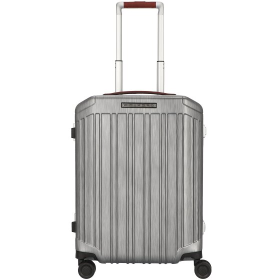 Piquadro PQLM 4 kółka Walizka kabinowa 55 cm Komora na laptopa