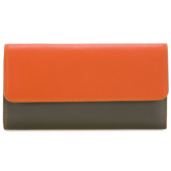 Mywalit Tri-fold Zip Wallet Leather Wallet 17 cm