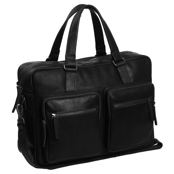 The Chesterfield Brand Wax Pull Up Teczka Skórzany 43 cm Komora na laptopa