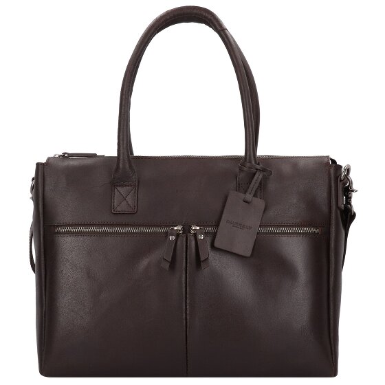 Burkely Skórzana torba na ramię Vintage Valerie 39 cm z przegrodą na laptopa