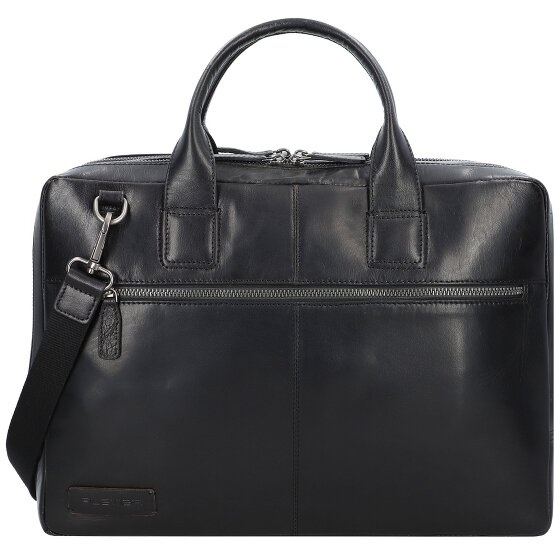 Plevier Rock Flint Teczka Ochrona RFID Skórzany 41 cm Komora na laptopa