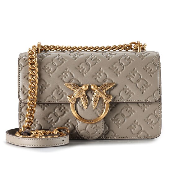 PINKO Love One Torba na ramię Skórzany 21 cm