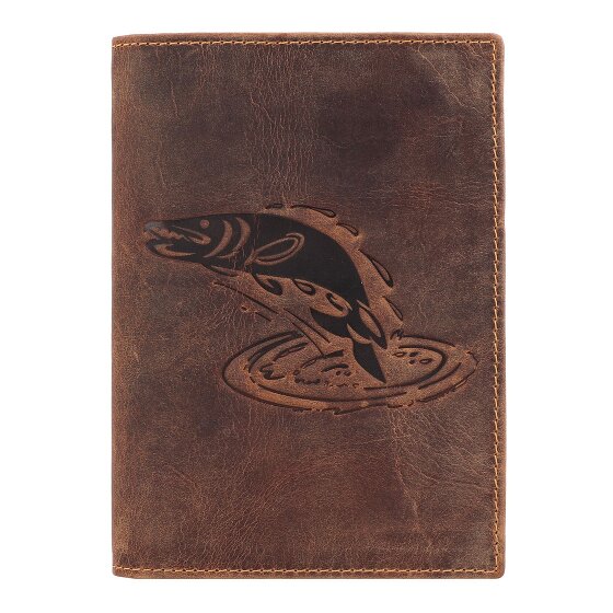 Greenburry Skórzane etui na dokumenty 12 cm