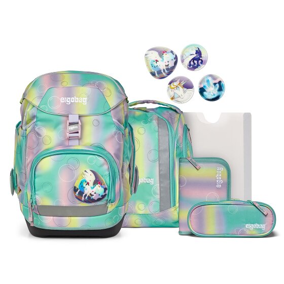 Ergobag Zestaw tornistrów 6 szt. z zestawem rzepów