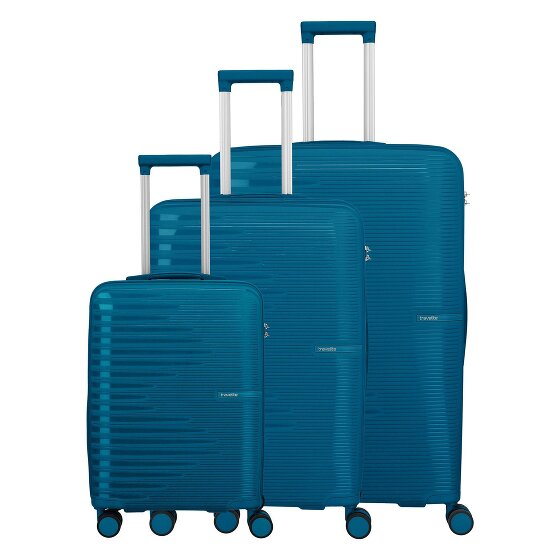 Travelite Pacific 4 kółka Zestaw walizek 3-części