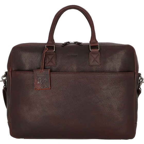 Burkely Antique Avery Briefcase Leather 46 cm Komora na laptopa
