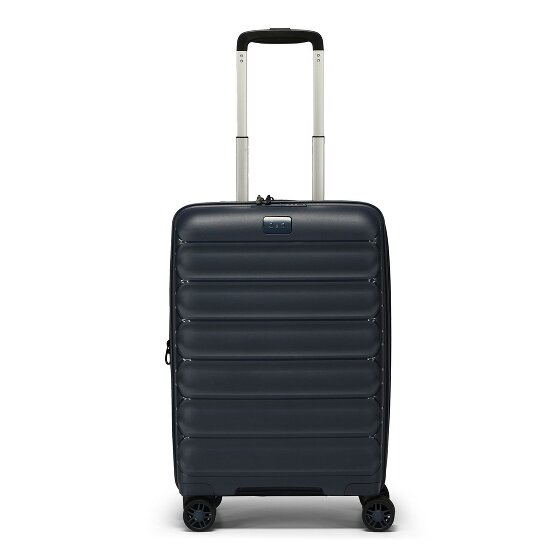 d&n Travel Line 4700 4 kółka Walizka kabinowy 55 cm z plisą rozprężną