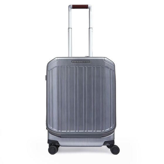 Piquadro PQLM 4 kółka Walizka kabinowy 55 cm Komora na laptopa