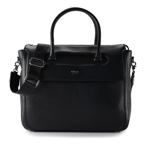 Replay Shopper Bag Skórzany 37 cm