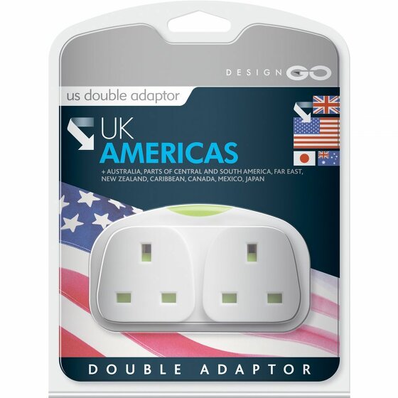 Go Travel Adapter podróżny Duo Anglia-Ameryka