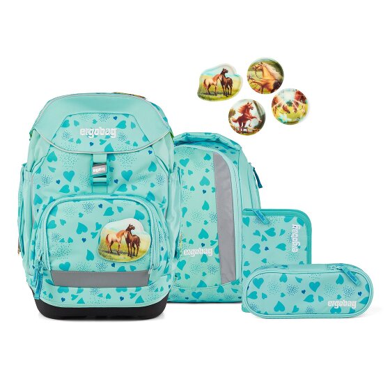 Ergobag Zestaw tornistrów 6 szt. z zestawem rzepów