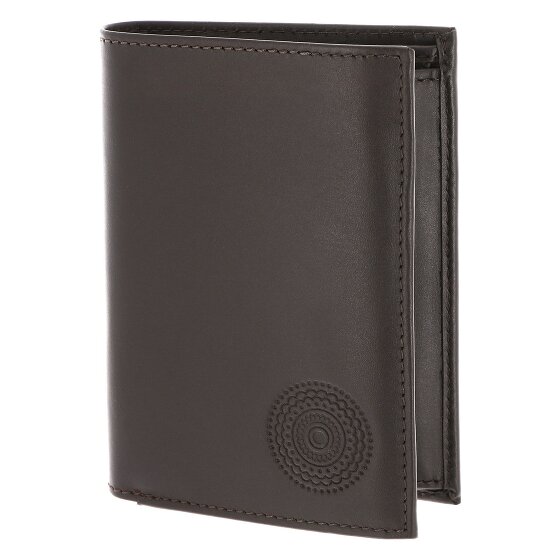 oxmox Leather Portfel Ochrona RFID Skóra 10 cm