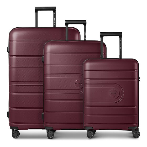 Redolz Essentials 11 4 kółka Zestaw walizek 3-części z funkcją poszerzenia