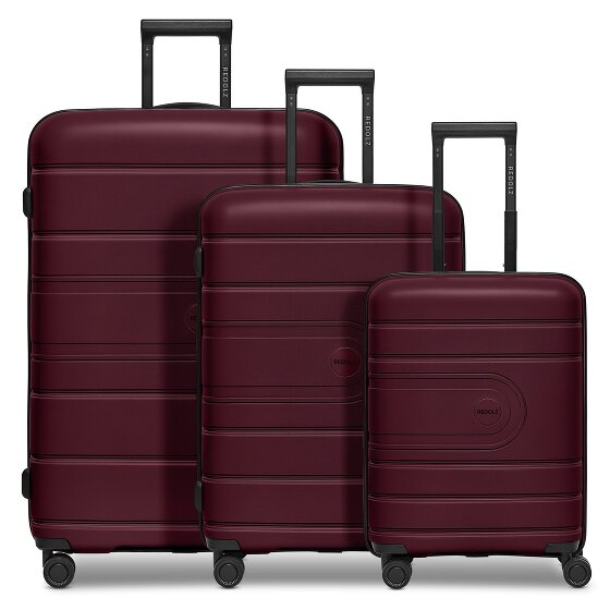 Redolz Essentials 11 4 kółka Zestaw walizek 3-części z plisą rozprężną