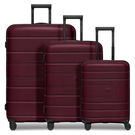 Redolz Essentials 11 4 kółka Zestaw walizek 3-części z plisą rozprężną