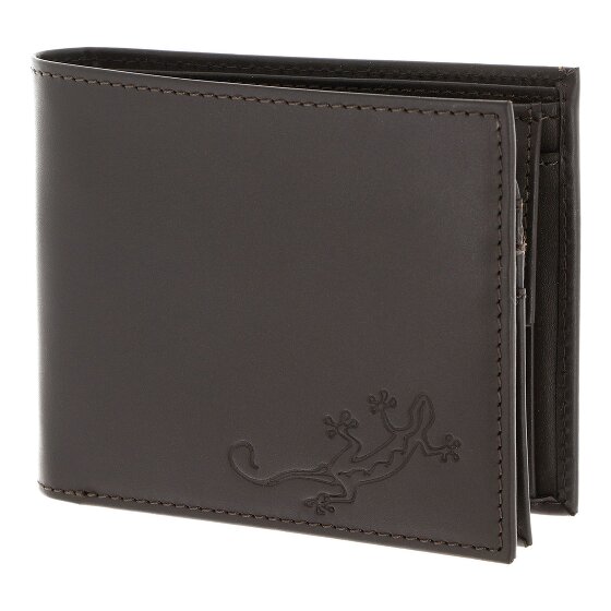oxmox Leather Portfel Ochrona RFID Skóra 10 cm