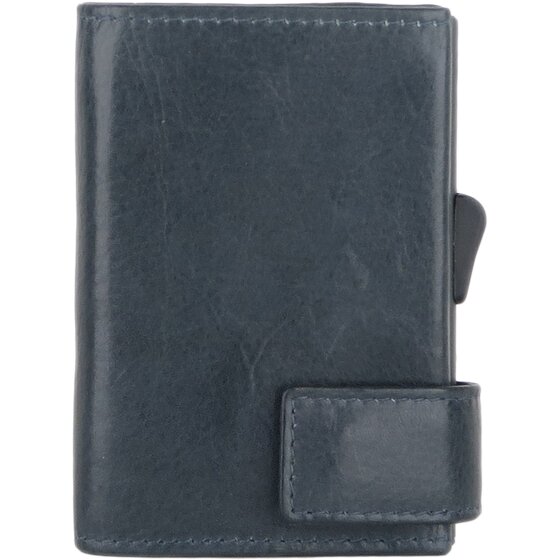 SecWal Etui na karty kredytowe SecWal 2 Skórzany portfel RFID 9 cm