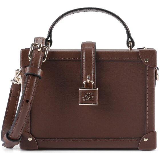 Karl Lagerfeld Autograph Mini Torba Handbag Skórzany 17.5 cm