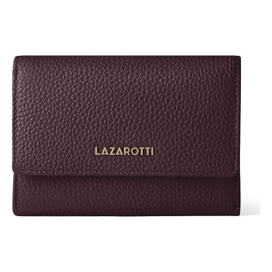 Lazarotti Portfel Bologna Leather XL z kieszenią zapinaną na zamek dookoła, Skóra, 14 cm