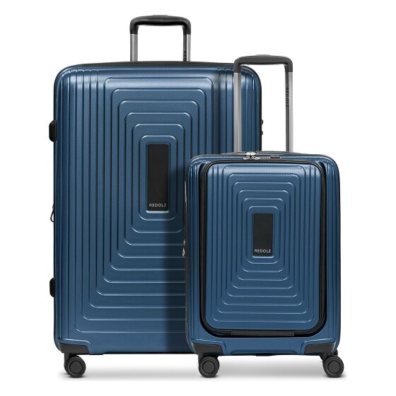 Redolz Essentials 14 zestaw walizek na 4 kółkach 2 szt. przegroda na laptopa z elastycznym zagięciem