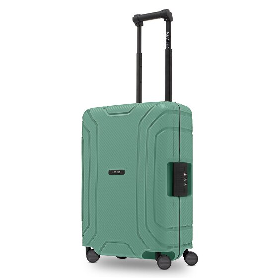 Redolz Essentials 15 – Walizka kabinowa na 4 kółkach, 55 cm, z zamkiem trzypunktowym