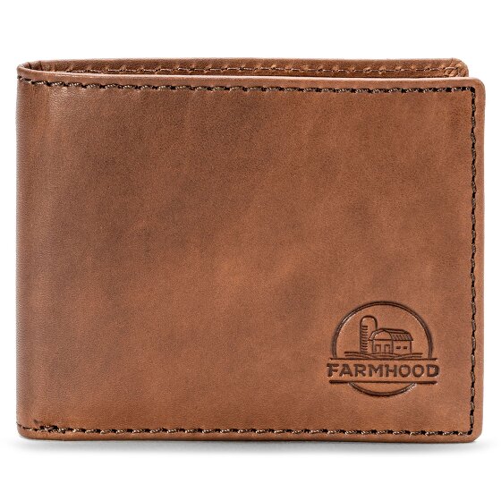 Farmhood Nashville Portfel Ochrona RFID Skórzany 11 cm