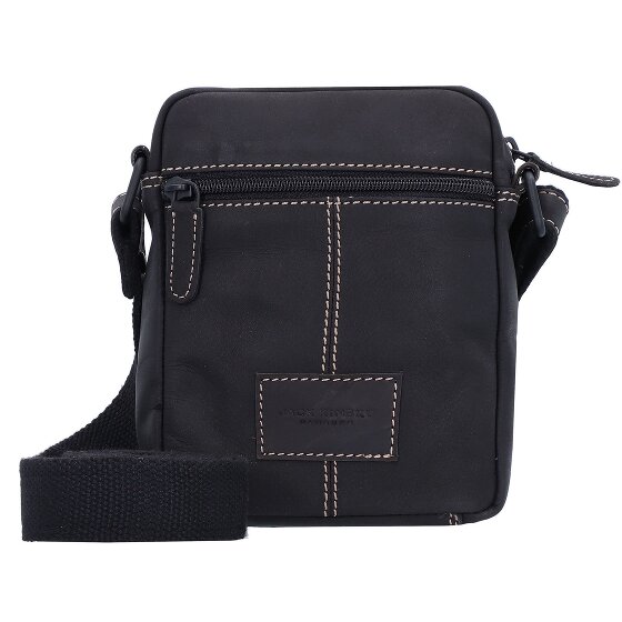 Jack Kinsky Baltimore 1 Skórzana torba na ramię 14 cm